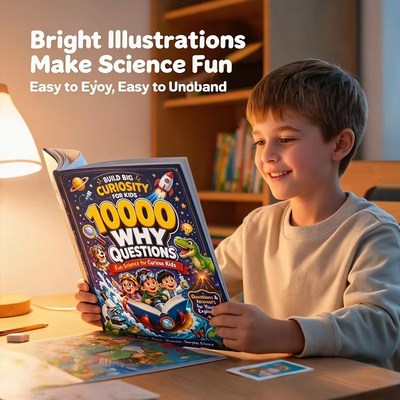 Kids Education Questions - Детская развивающая книга «10 000 вопросов