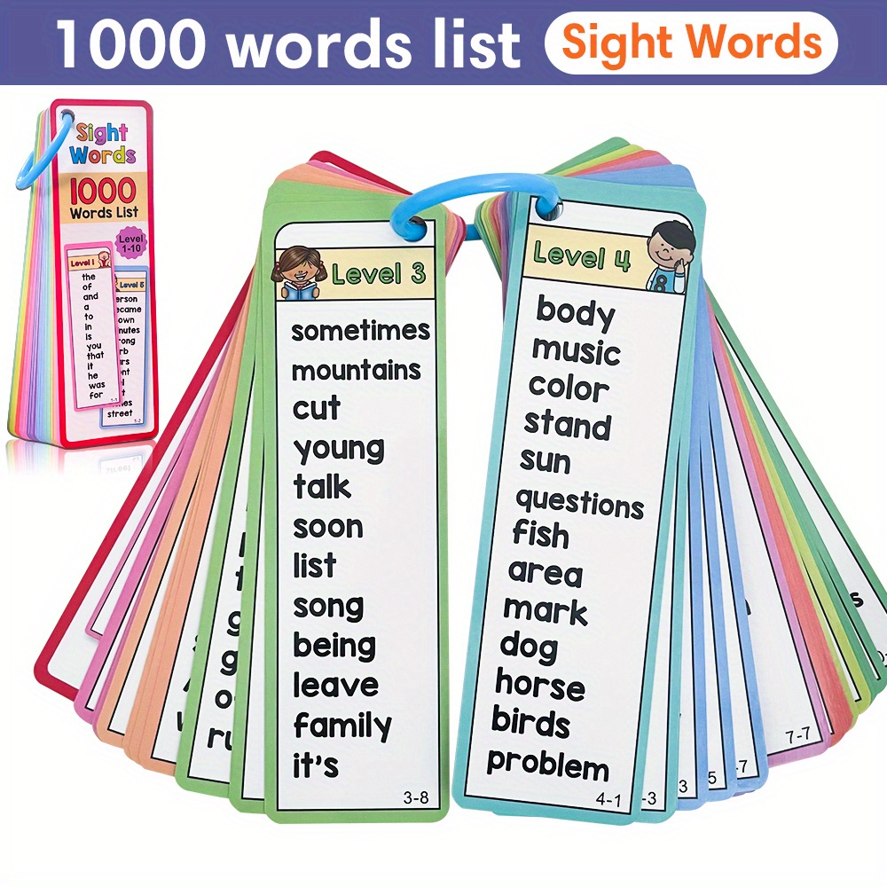 Kids Education Card - Флэш-карты со словами 1000 для детей