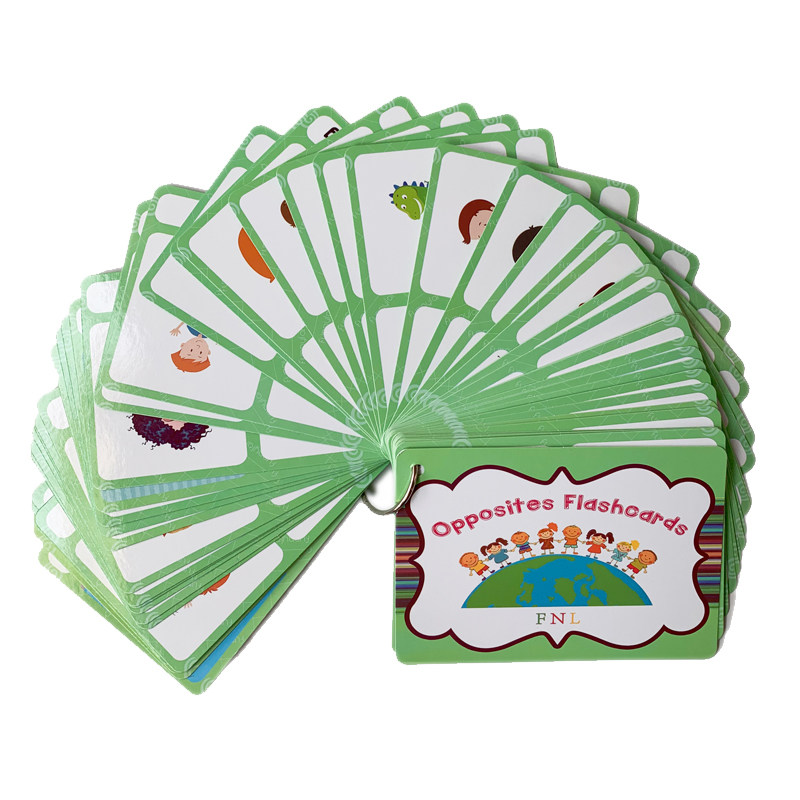100 карточек с противоположным – обзор и цена Kids Education Card