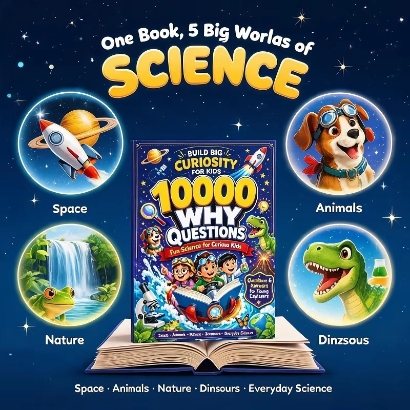 Детская развивающая книга «10  – обзор и цена Kids Education Questions