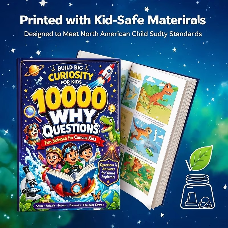 Детская развивающая книга «10  – обзор и цена Kids Education Questions