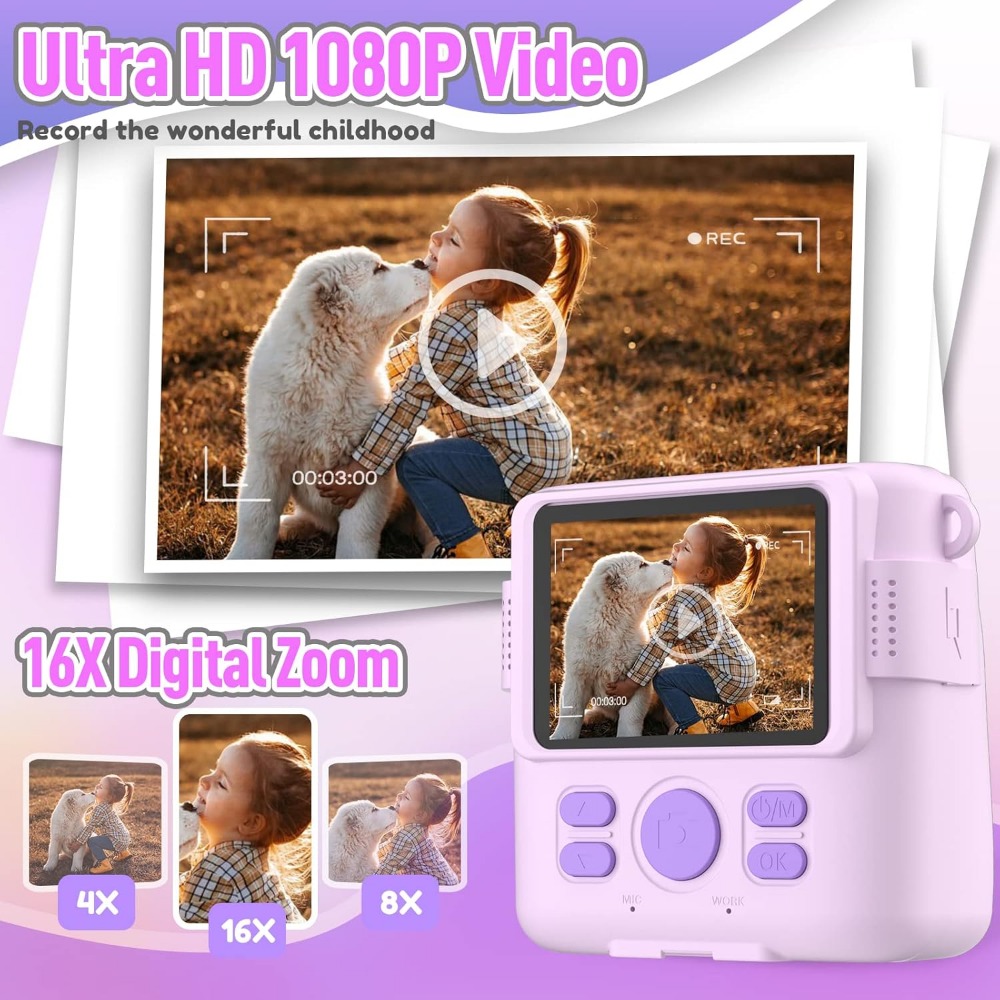 Камера для мгновенной печати д – обзор и цена Kids Education Card