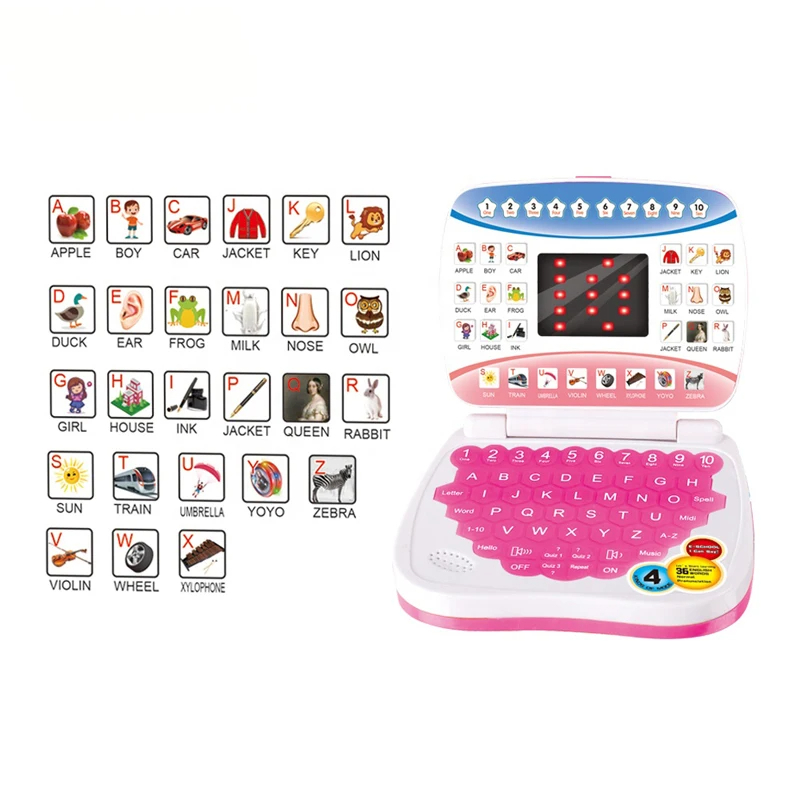 Обучающий ноутбук-компьютер дл – обзор и цена Kids Educational Computer