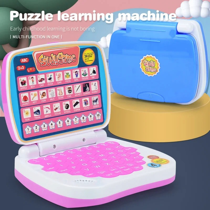 Мини-ноутбук-симулятор: развив – обзор и цена Kids Educational Computer
