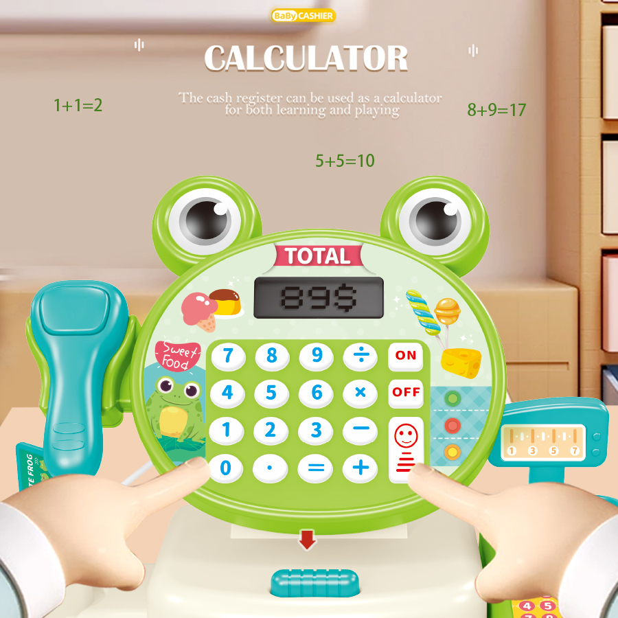 Детский игрушечный кассовый ап – обзор и цена Kids Education Calculator