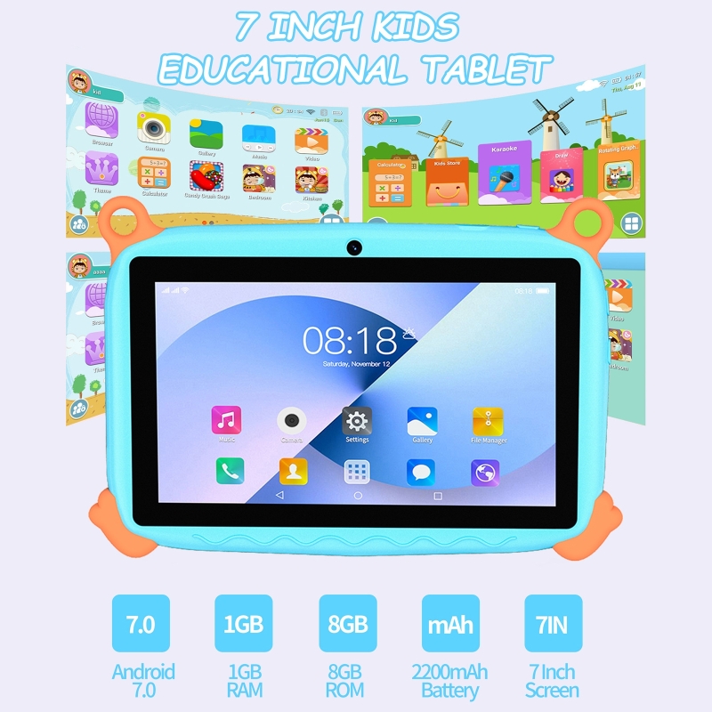 Детский планшет с 7-дюймовым э – обзор и цена Kids Education Tablet