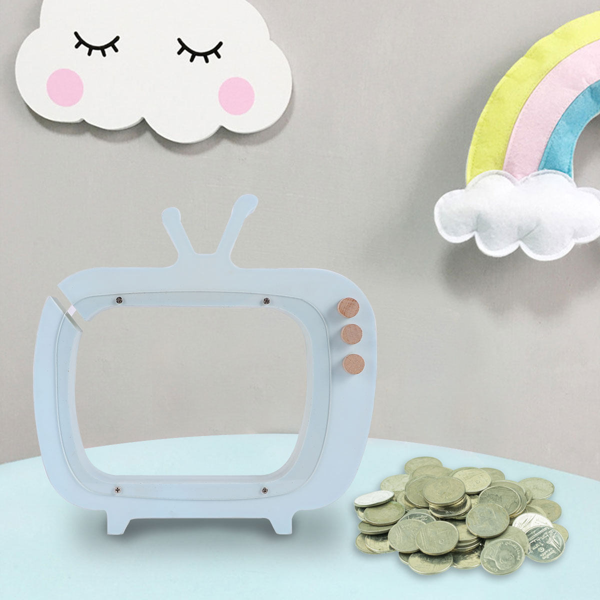 Деревянная копилка в форме тел – обзор и цена Kids Education Savings